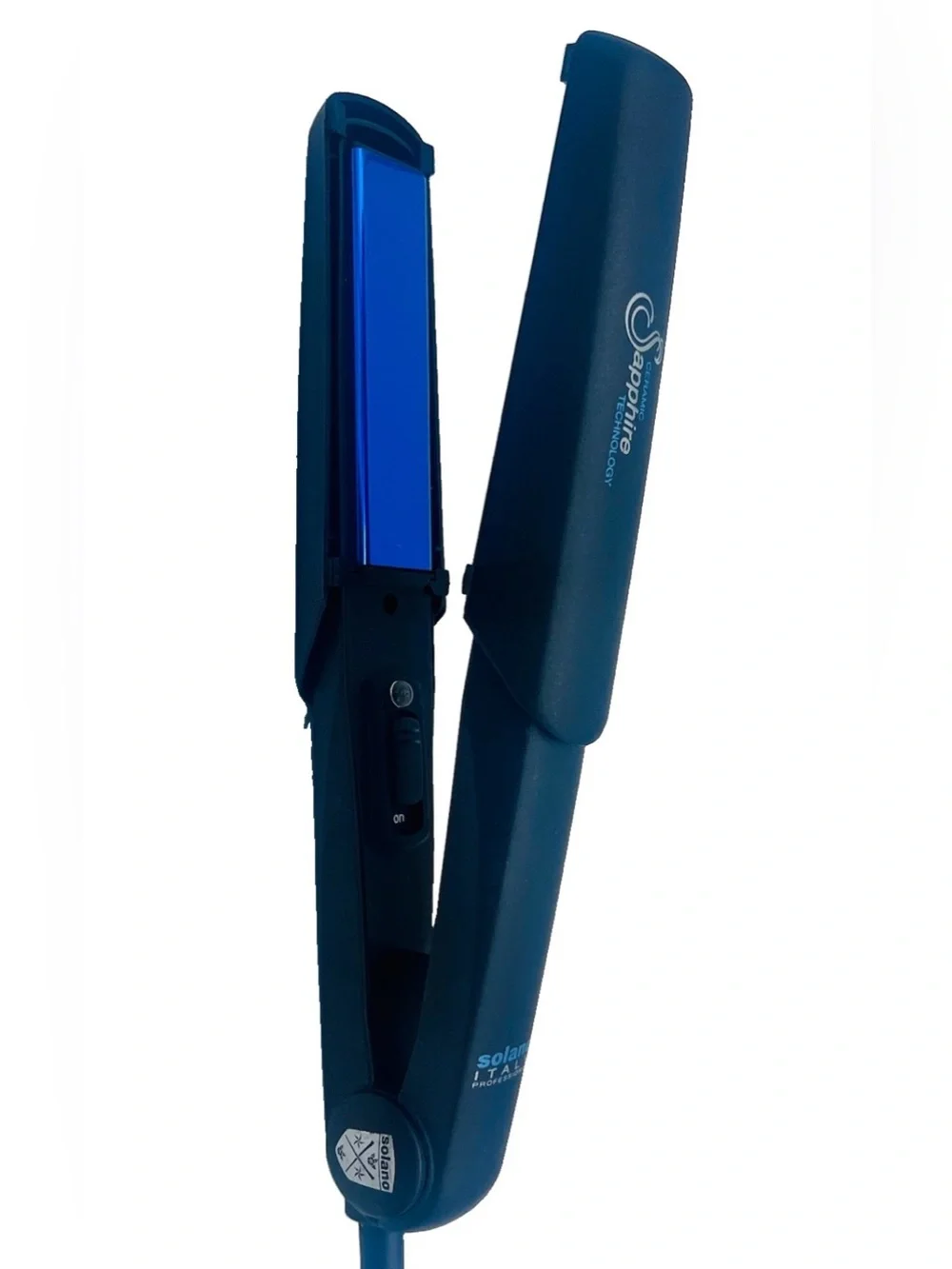 Solano Sapphire 310 Professional Flat Iron Hair Straightener Made in Italy